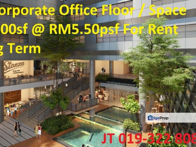 PJ Office Floor BU18,400sf For Rent
