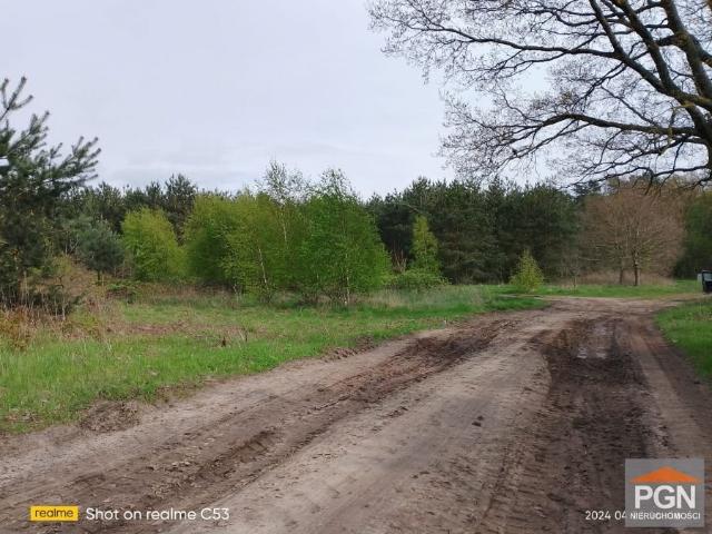 Działka 4490 m² pod dom lub rekreację, las i zalew blisko