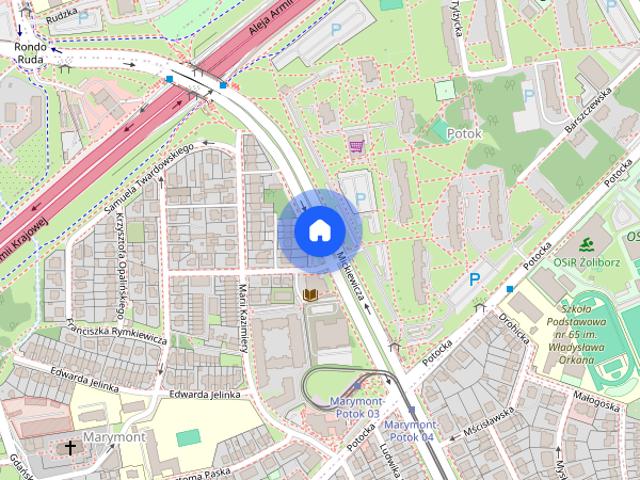 Po remoncie 16 piętro parking 1,3km Metro