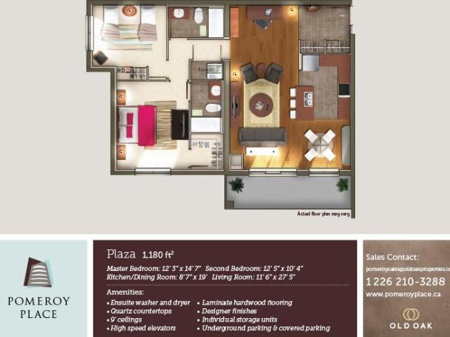 Pomeroy Place | Buildings 885, 905, 3040 2 Bedroom Apartment for Rent at 885 Southdale Rd W, London, ON N6P 0C5