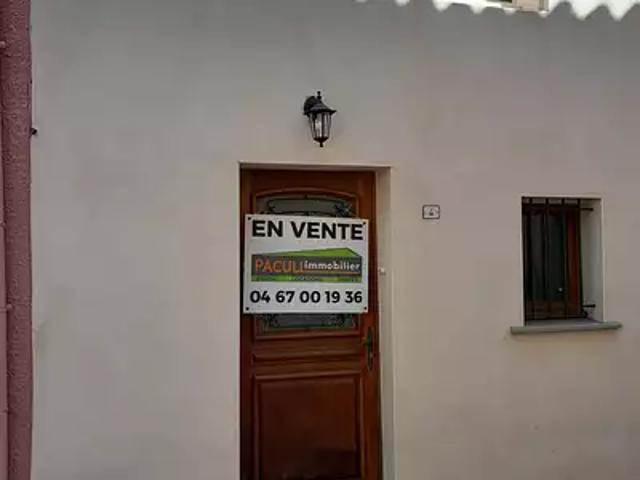 Pomérols 34810 Achat / Vente maison 4 pièces t4