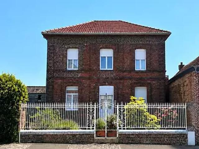 Pommereuil 59360 Achat / Vente maison 5 pièces t5 jardin cave