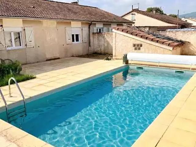 Pont de l'Isère 26600 Achat / Vente maison 5 pièces t5 piscine jardin