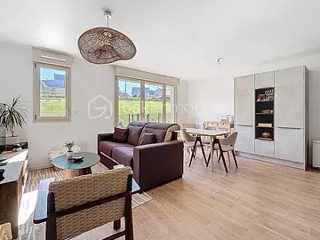 Pont l'Evêque 14130 Achat / Vente appartement 3 pièces t3 terrasse