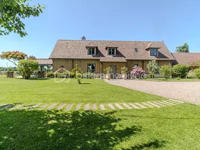Pont l'Evêque 14130 Achat / Vente maison 7 pièces t7 terrasse