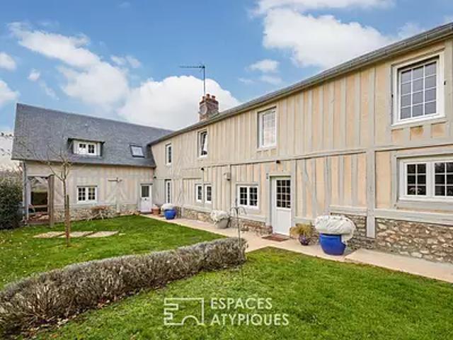 Pont l'Evêque 14130 Achat / Vente maison 8 pièces t8 parking