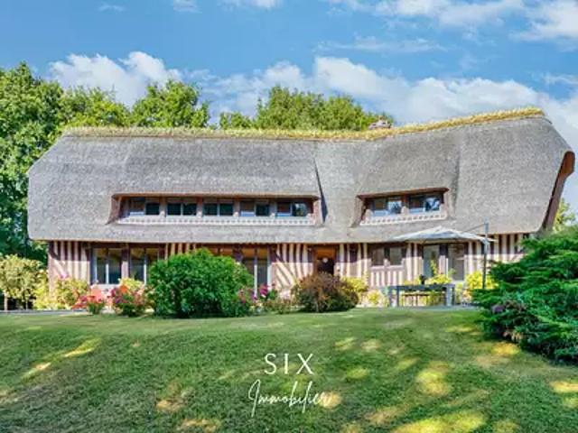 Pont l'Evêque 14130 Achat / Vente maison 8 pièces t8 terrasse parking