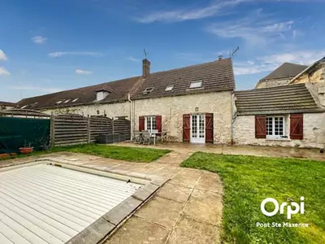 Pont Sainte Maxence 60700 Achat / Vente maison 4 pièces t4 piscine jardin