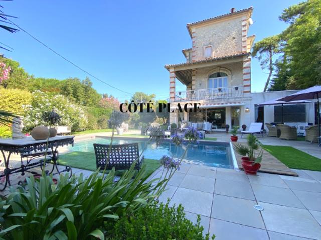 PONTAILLAC PIGEONNIER VILLA BELLE EPOQUE 400 M PLAGE 3