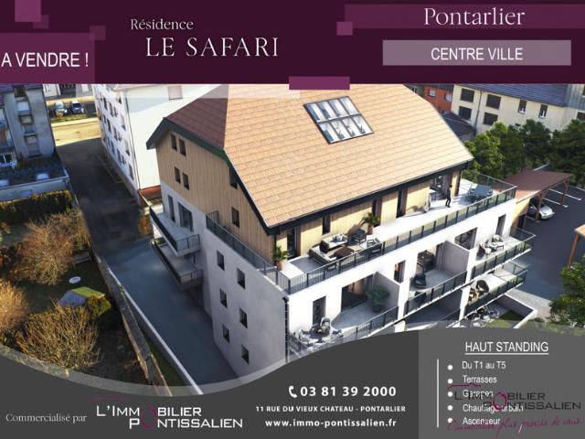 PONTARLIER HYPER CENTRE: APPARTEMENT DE TYPE 3 AVEC TERRA