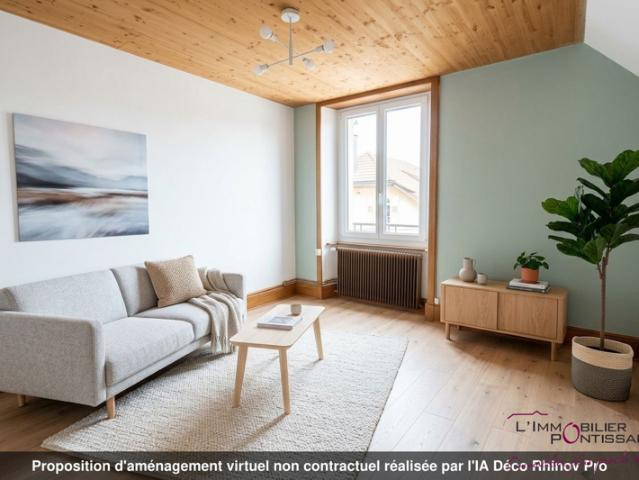 PONTARLIER PROCHE CENTRE VILLE: APPARTEMENT DE TYPE 3 AVE