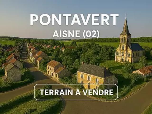 Pontavert 02160 Programme neuf terrain neuf à vendre
