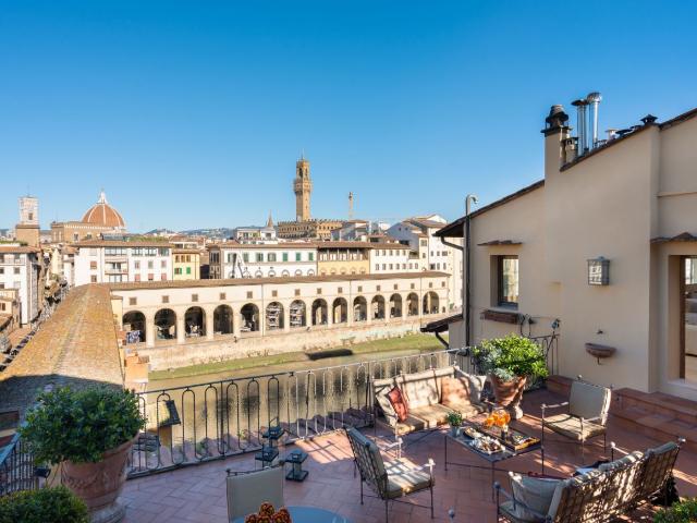 Pontevecchio Imperial Penthouse con magica vista su Firenze