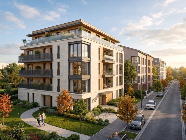 Appartement T2 neuf — 42 m² — Pontoise 95 2 pièces, 42 m²