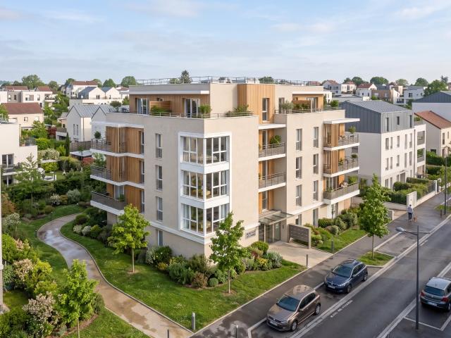 Appartement T2 neuf — 42 m² — Pontoise 95 2 pièces, 42 m²
