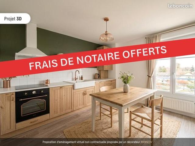 PONTPOINT: Appartement de 3 pièces 86 m² parking