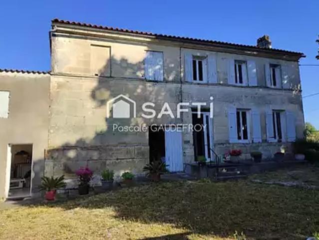Pons 17800 Achat / Vente maison 3 pièces t3 parking
