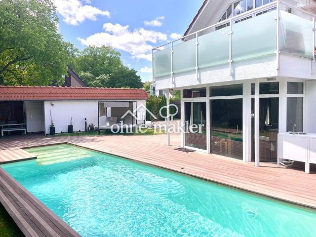 Poolvilla fußläufig zur Altstadt Kladow, Grundschule & Havel provisionsfrei !