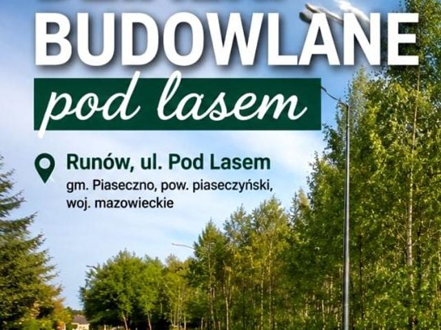 Pod Lasem 1 637 m², Runów