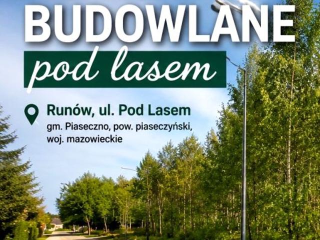 Pod Lasem 1 200 m², Runów