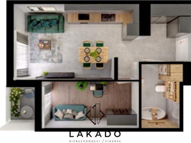 Podgórki Tynieckie 43,64 m², Kraków