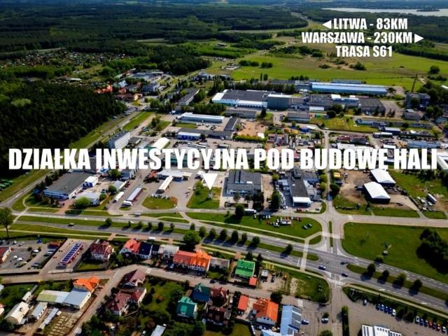 Podmiejska 820 m², Ełk