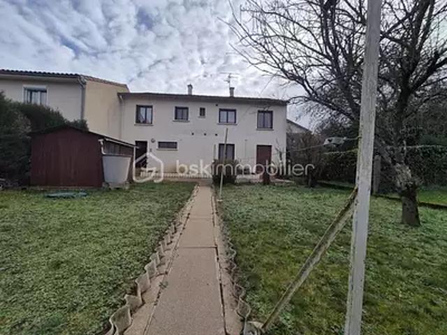 Poitiers 86000 Achat / Vente maison 5 pièces t5 terrasse cave