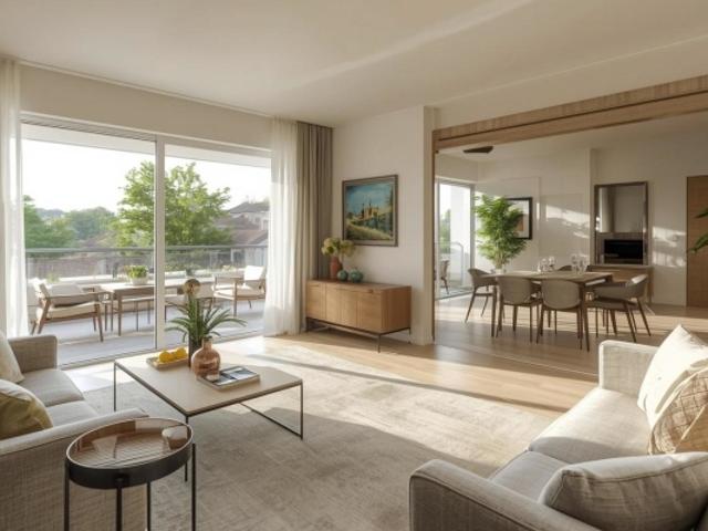 `*POINT DU JOUR BALCON EXPOSITION SUD BUANDERIE SUPERBE APPARTEMENT 3 PIÈCES PROXIMITÉ TRANSPORTS