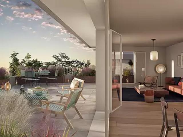 Poissy 78300 Programme neuf appartement neuf à vendre t3 TVA 5,5%