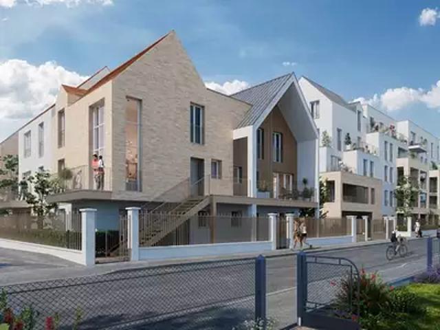 Poissy 78300 Programme neuf appartement neuf à vendre t3 BBC TVA 5,5% Pinel