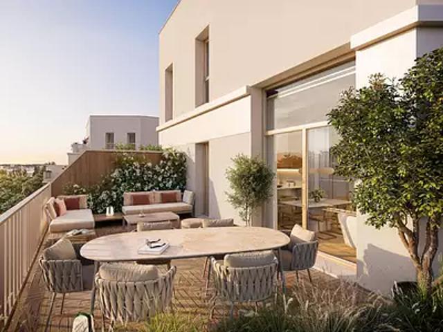 Poissy 78300 Programme neuf appartement neuf à vendre t2 LMNP TVA 5,5%