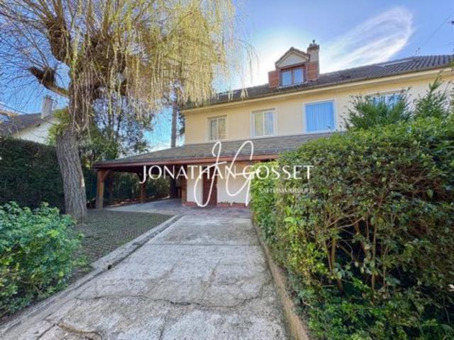 Poissy: Propriété familiale sur l'Ile de Migneaux 9pcs 4ch 262m² sur 1005m² de terrain