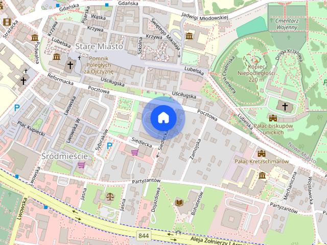Pokój 8m² w centrum Chełma blisko PANS, deptak, plac kupiecki, NMP