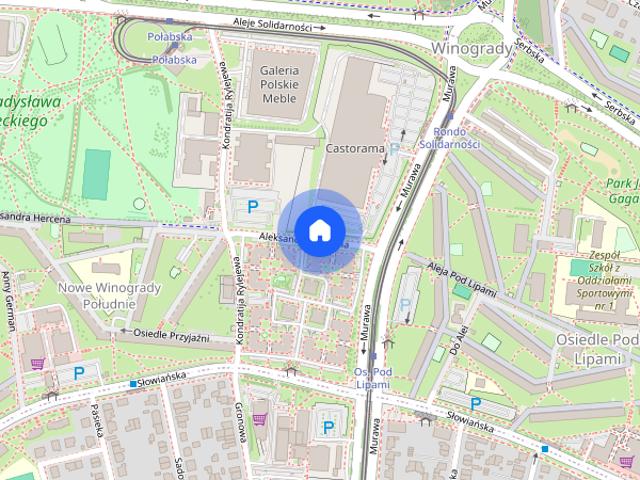 Pokój 10m2, Winiary, miejsce parkingowe za szlabanem