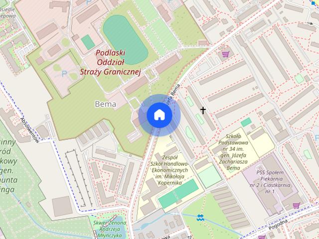 Pokój ul Bema obok Politechniki
