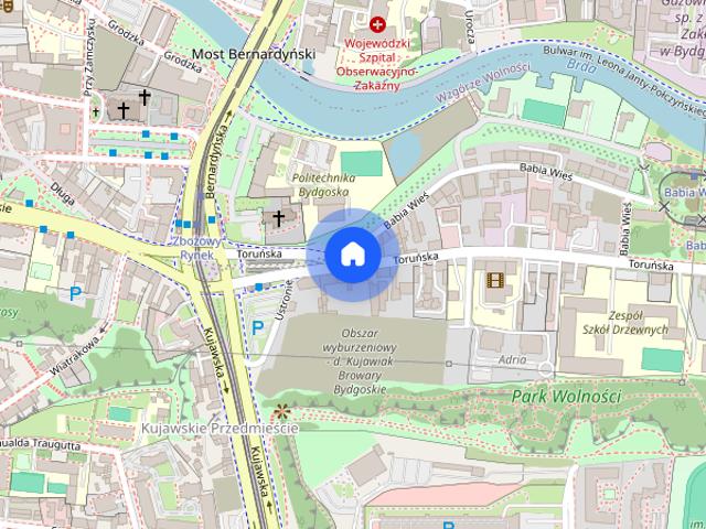Pokój dla studentki Akademi Medycznej Bartodzieje
