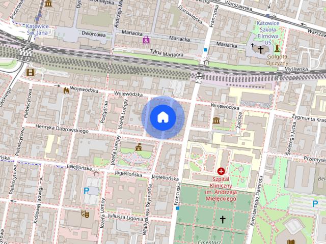 Pokój dla studentki Katowice ul. Reymonta 3/1
