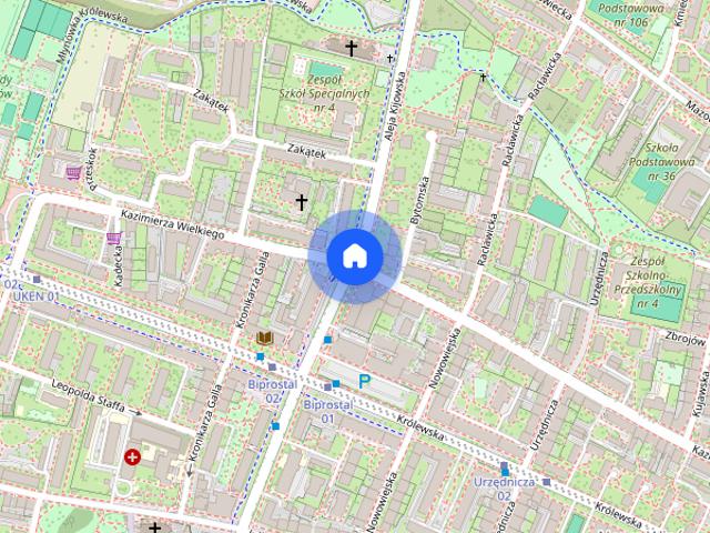 Pokój jednoosobowy, N.Kleparz/Wrocławska