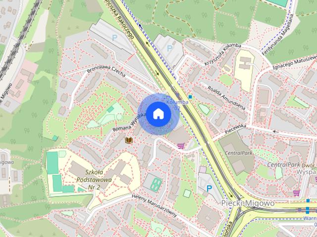 Pokój jednoosobowy Wyrobka 1, Gdańsk Morena
