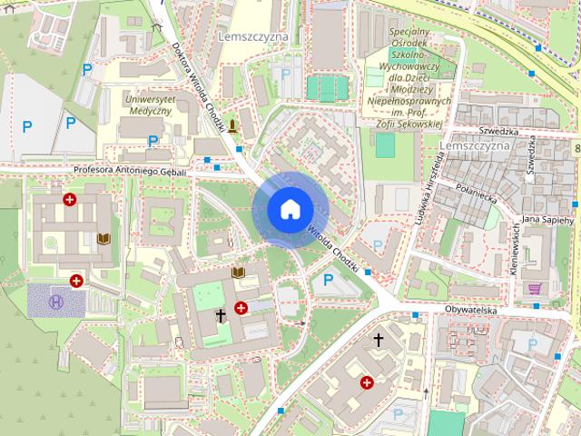 Pokój Lublin ul. Jagodowa WSPA, WSSP, UM, OLIMP