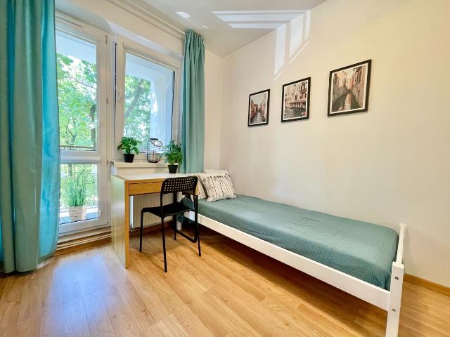 Pokój nr 5 z BALKONEM, ul. Pieńkowskiego 5, blisko Galeria Mokotów