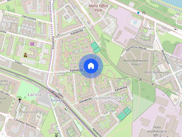 Polanka 2 pokoje 42 m2 basen, korty, plac zabaw