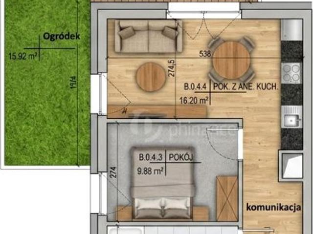 Polanka 37,61 m², Poznań