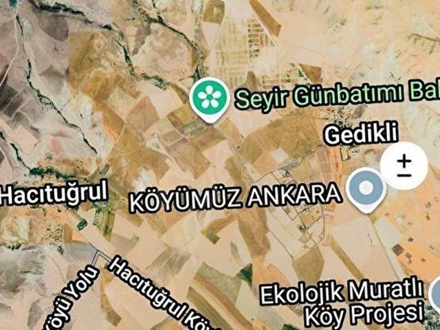 POLATLI HACITUĞRULDA YATIRIMLIK SATILIK 2000M2 TARLA HİSSESİ