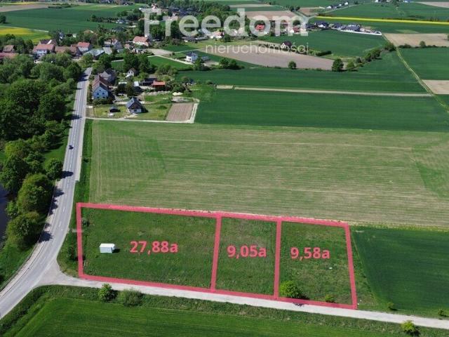 Polecam atrakcyjne działki budowlane w Kantorowicach z warunkami zabudowy