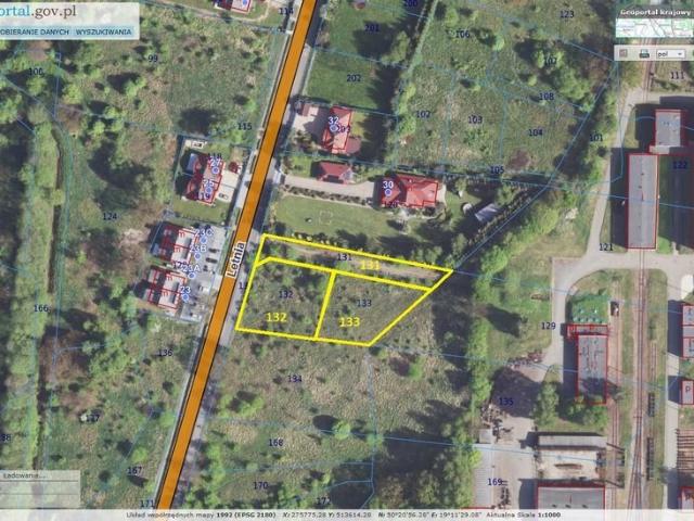 Polecam działkę 1468 m² w Dąbrowie Górniczej