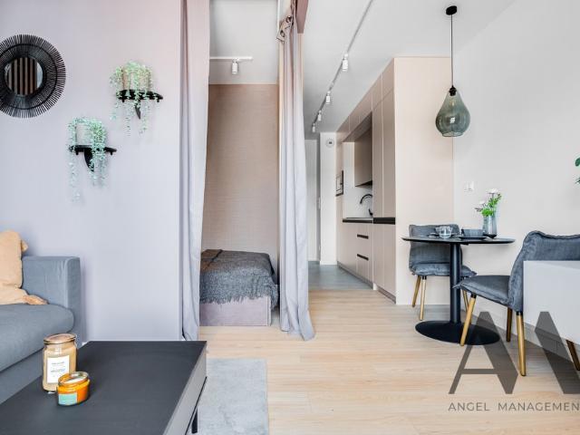 Polecam eleganckie studio 29 m² z miejscem w garażu, gotowe do wprowadzenia