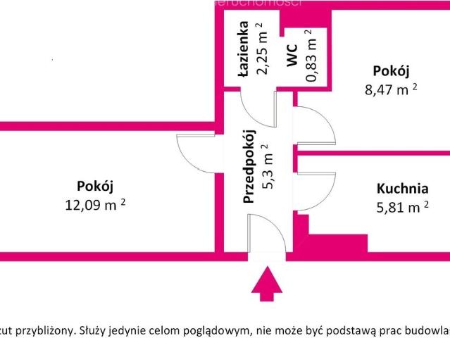 Polecam funkcjonalne 34,8 m² w Orzyszu z potencjałem inwestycyjnym
