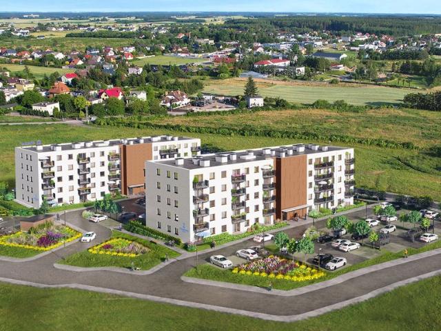 Polecam 3 pokojowe mieszkanie 56 m² z balkonem w Starogardzie Gdańskim