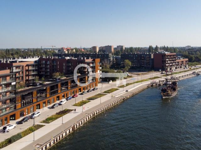 Polecam 3 pokojowy apartament 79,5 m² z dużymi balkonami i widokiem na Motławę